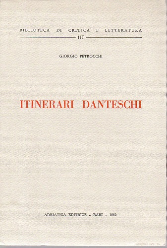 Itinerari danteschi