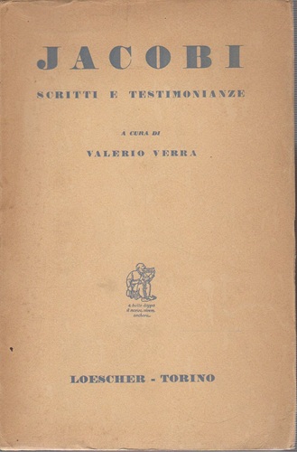 Jacobi scritti e testimonianza