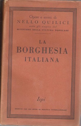 La borghesia Italiana origini sviluppo e insufficienza