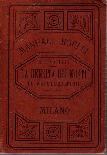 La densità dei mosti dei vini e degli spiriti