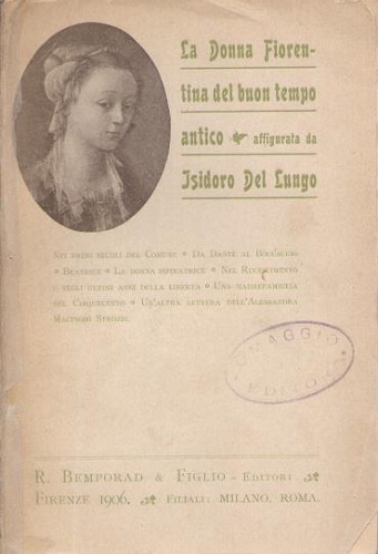 LA DONNA FIORENTINA DEL BUON TEMPO ANTICO