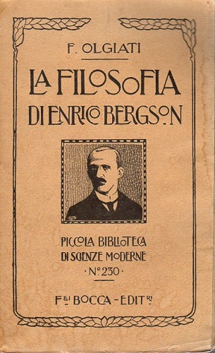 La filosofia di Enrico Bergson