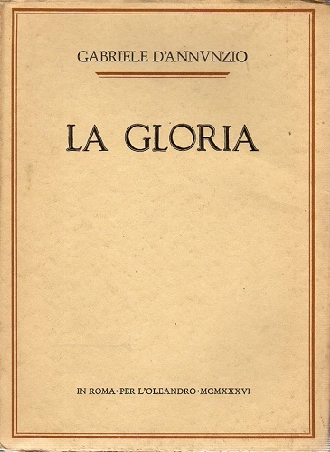 LA GLORIA. Tragedia