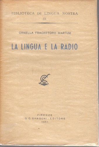 La lingua e la radio