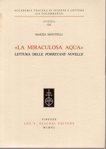 La Miraculosa Aqua lettura delle porrettane novelle
