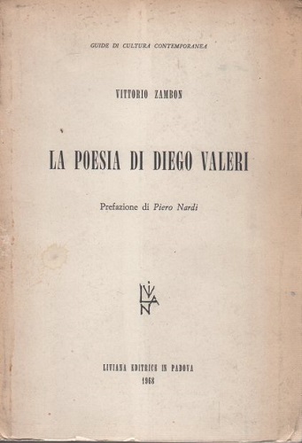 La poesia di Diego Valeri