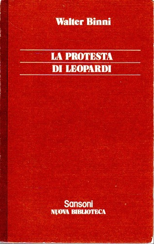 La protesta di Leopardi
