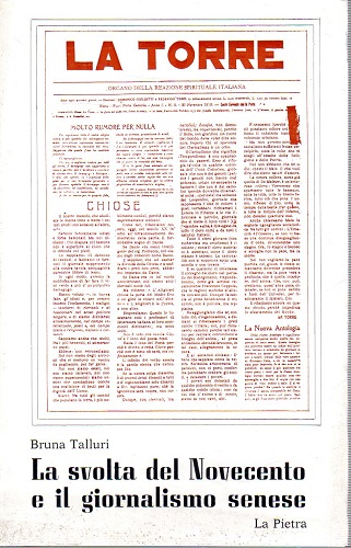 La svolta del novecento e il giornalismo senese