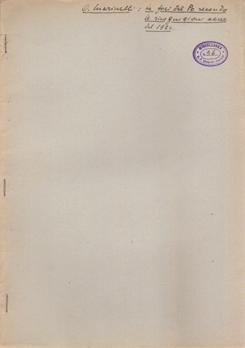 LE FOCI DEL PO SECONDO LE RICOGNIZIONI AEREE DEL 1924