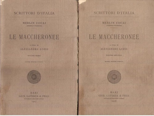 LE MACCHERONEE (BALDUS E ALTRE). Testo latino