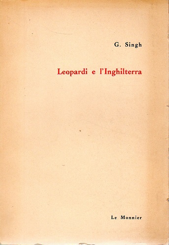Leopardi e l'Inghilterra