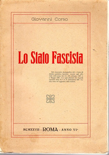 Lo stato fascista
