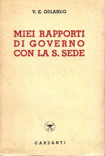 Miei rapporti di governo con la S sede