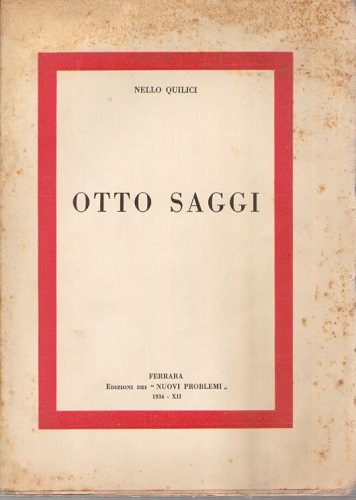 Otto saggi