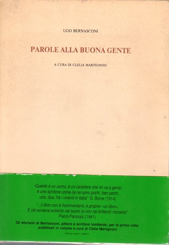 PAROLE ALLA BUONA GENTE