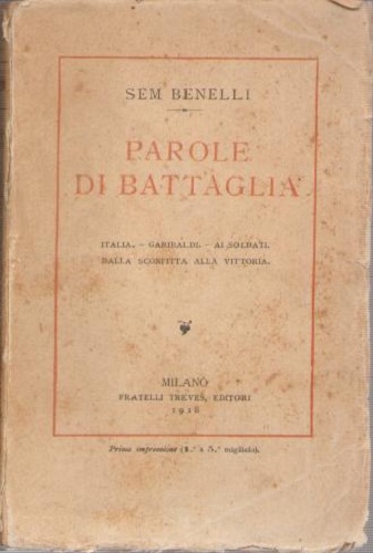 PAROLE DI BATTAGLIA