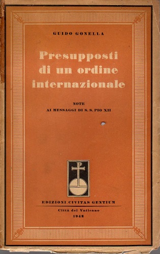 Presupposti di un ordine internazionale