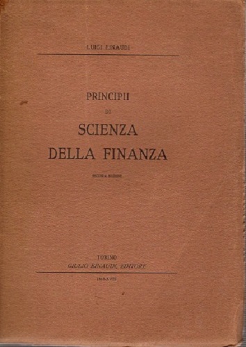 Principii di scienza della finanza