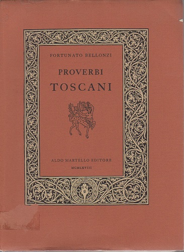 PROVERBI TOSCANI