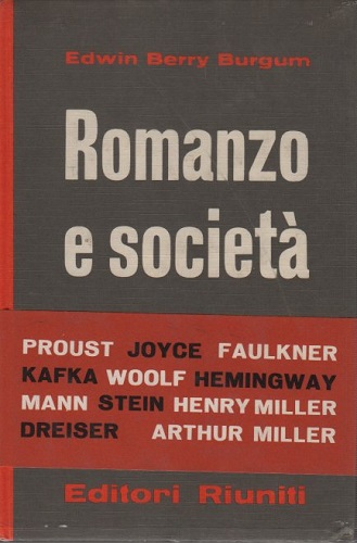 Romanzo e società