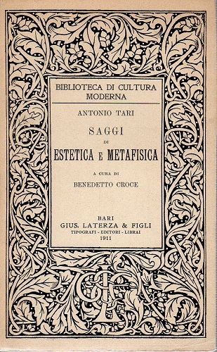 Saggi di estetica e metafisica