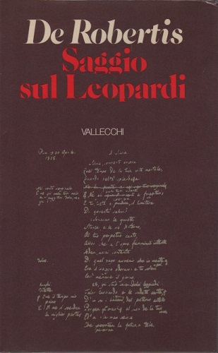 Saggio sul Leopardi