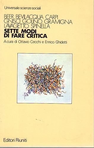 Sette modi di fare critica