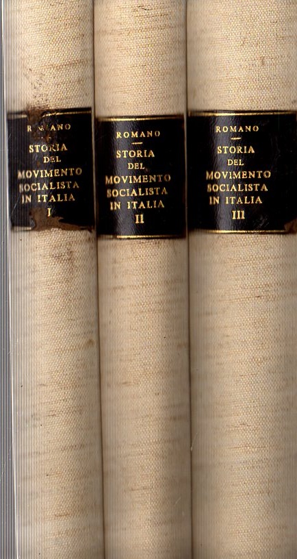 STORIA DEL MOVIMENTO SOCIALISTA IN ITALIA
