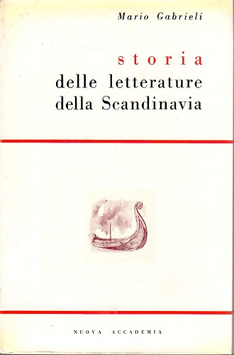 STORIA DELLE LETTERATURE DELLA SCANDINAVIA