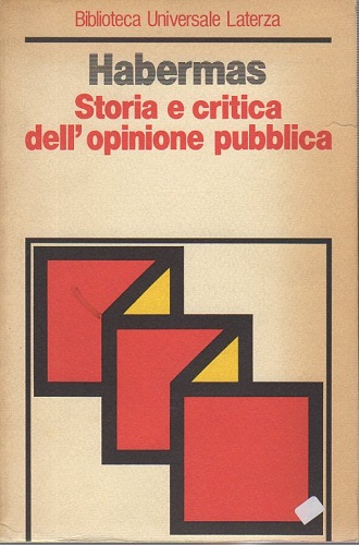 Storia e critica dell'opinione pubblica