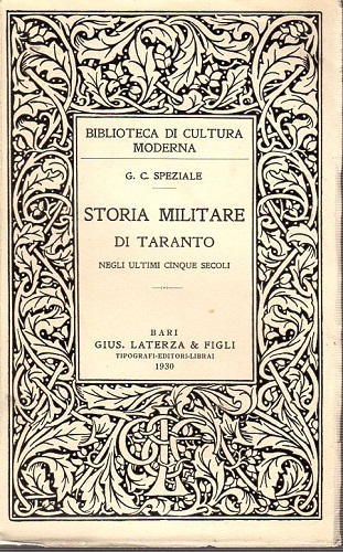 Storia militare di Taranto negli ultimi cinque secoli