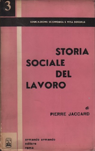 Storia sociale del lavoro
