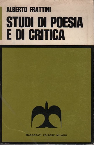 STUDI DI POESIA E DI CRITICA