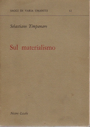 Sul materialismo
