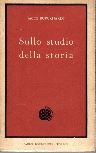 Sullo studio della storia