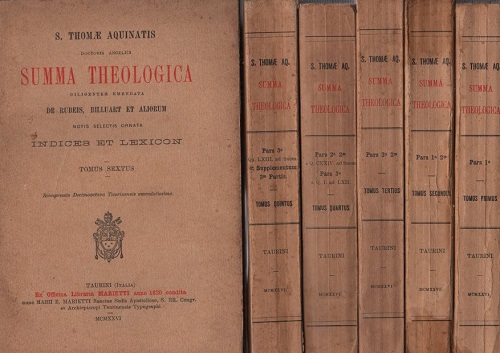 Summa Theologica diligenter emendata de rubeis billuart et aliorum notis …