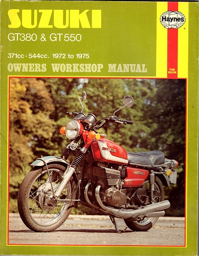 Suzuki GT380 e GT550 371cc 544cc 1972 to 1975 owners …