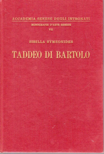 Taddeo Di Bartolo prefazione di Enzo Carli