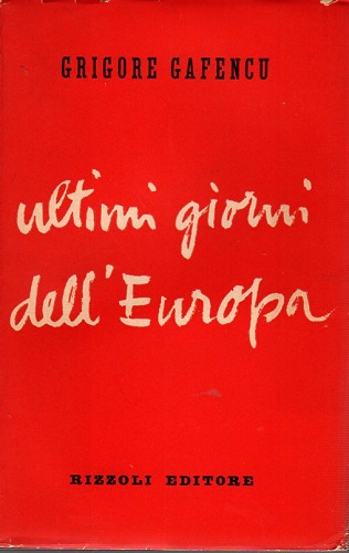 Ultimi giorni dell'europa