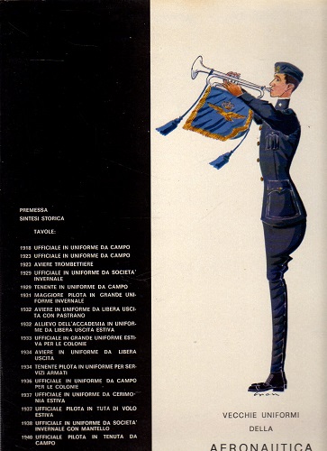 Vecchie uniformi della aeronautiva