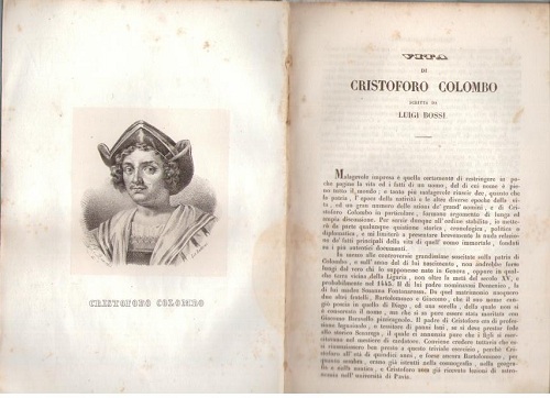 VITA DI CRISTOFORO COLOMBO