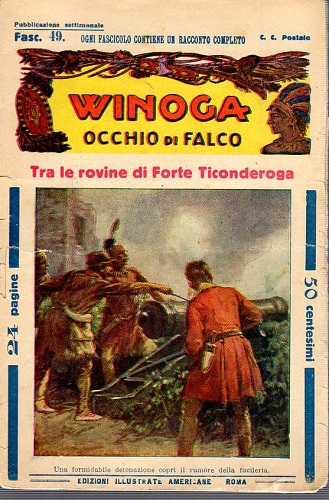 Winoga occhio di falco Fra le rovine di forte Ticonderoga …