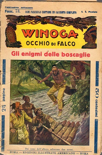 Winoga occhio di falco Gli enigmi delle boscaglie fasc 73