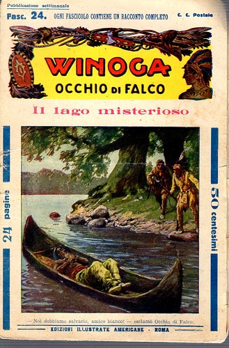 Winoga occhio di falco Il lago misterioso fasc 24