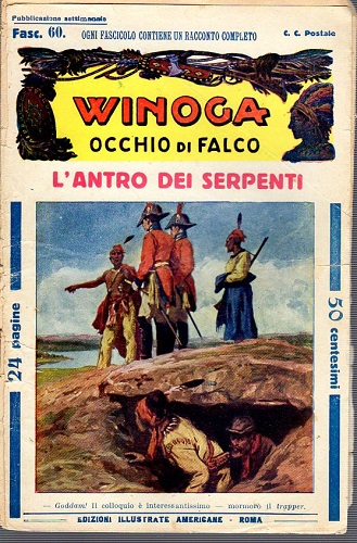 Winoga occhio di falco L'antro dei serpenti fasc 60