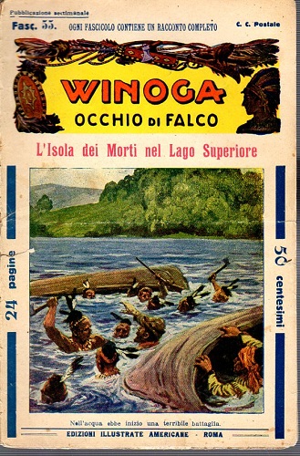Winoga occhio di falco L'isola dei morti nel lago Superiore …