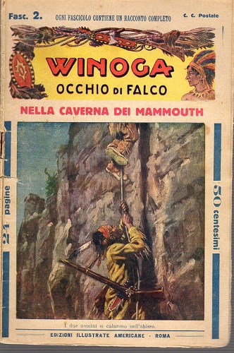 Winoga occhio di falco Nella caverna dei Mammouth fasc 2