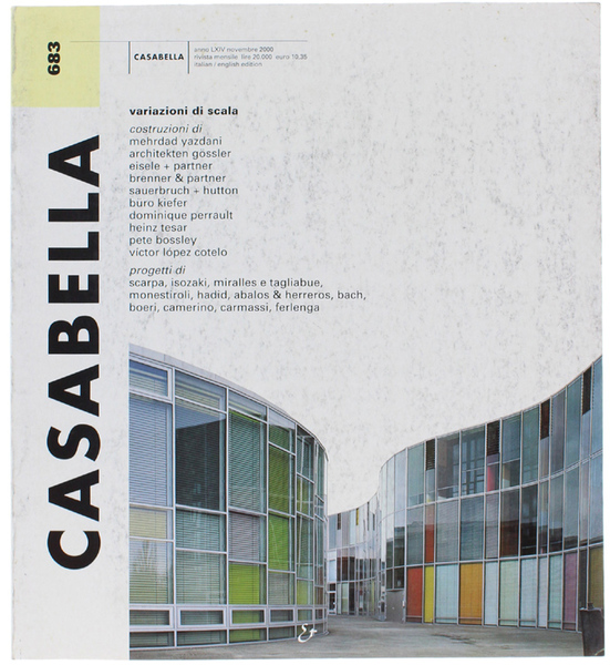 CASABELLA - Rivista mensile. n. 683 - Anno LXIV - …