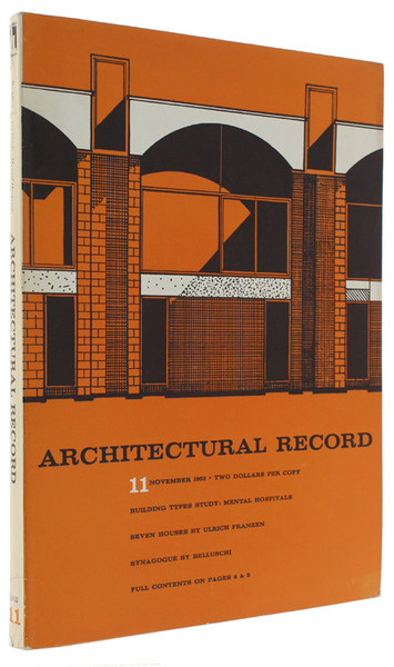 ARCHITECTURAL RECORD No. 11 - November 1963.