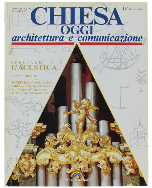 CHIESA OGGI - Architettura e communicazione. N. 19 - 1996.